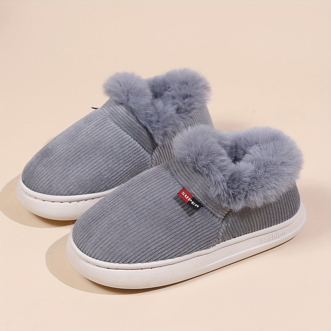 SoftPaws | Flauschige Hausschuhe mit Plüschfutter für Gemütlichkeit und Wärme7