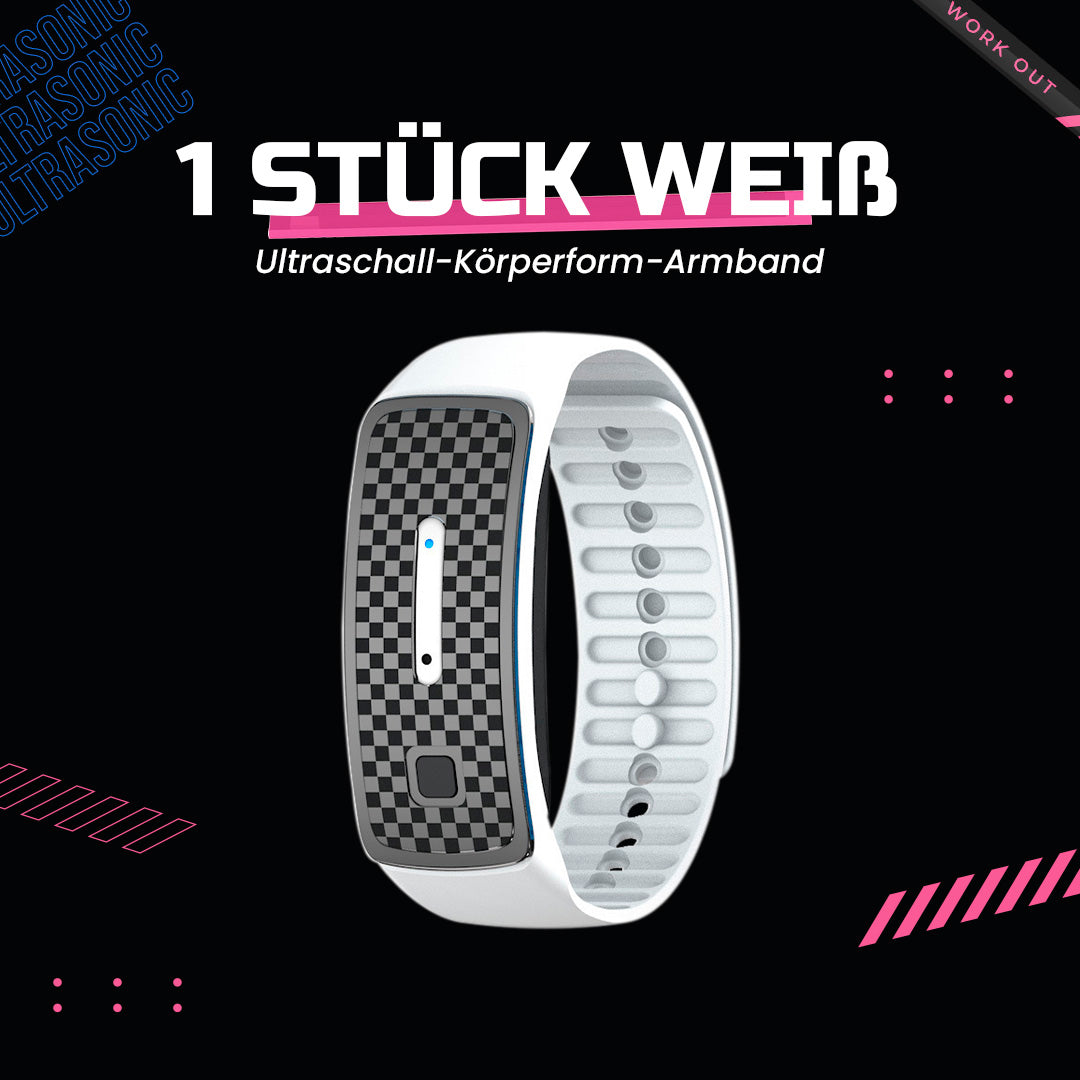 FitBand | Innovatives Ultraschall-Körperform Armband