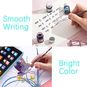 InkCraft | Exquisites Kalligrafie Glas Dip Pen Set