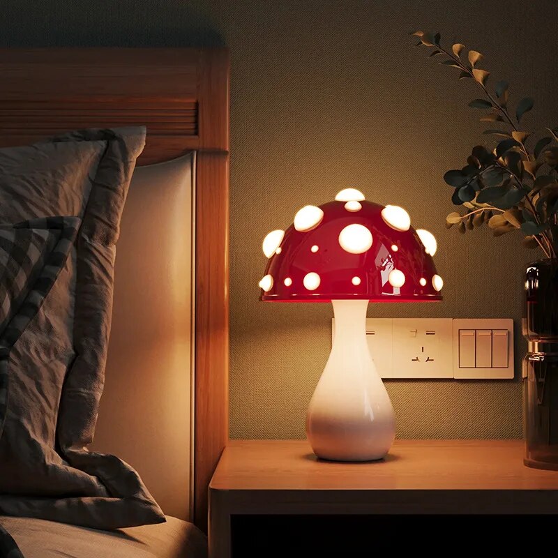 GlowShroom | Elegante & Einzigartige Tischlampe