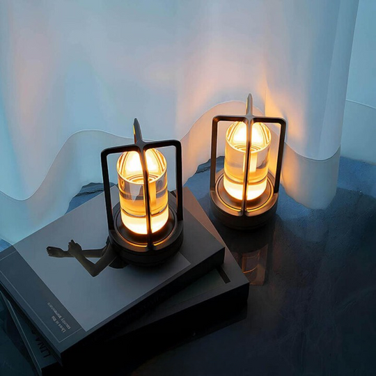 LuxAura | Luxus & Elegante Kabellose Tischlampe