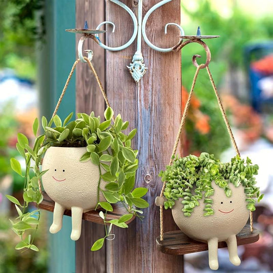 SwingingSmiles Pots | Lustige und funktionelle Dekoration