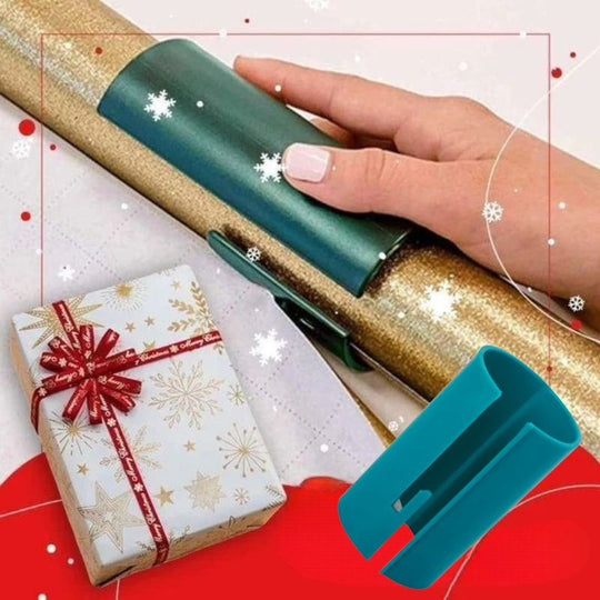 WrapEase | Geschenkpapierschneider für Weihnachten