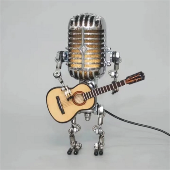 GuitarGlow | Einzigartige Gitarren-Roboterlampe