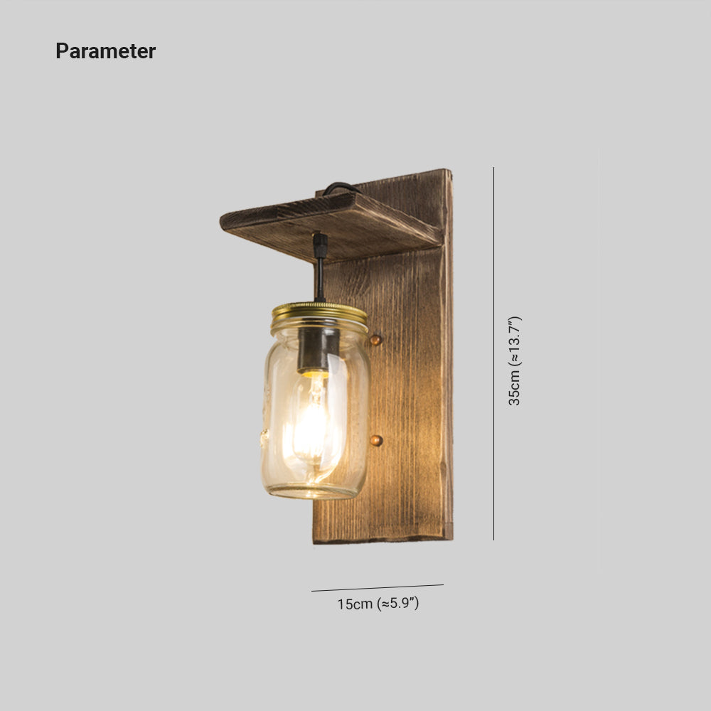 TimberGlow | Gemütliche Wandleuchte
