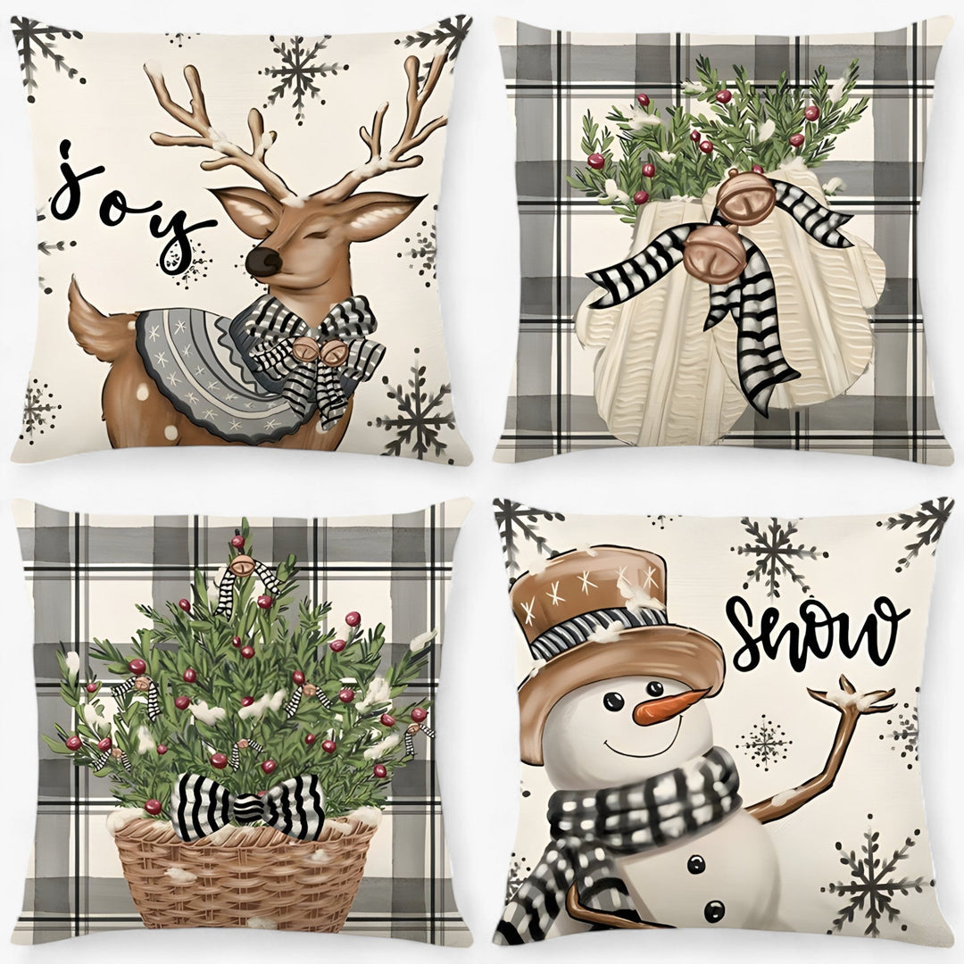 CozyDecor | Festliche Kissenbezüge mit Eleganz33