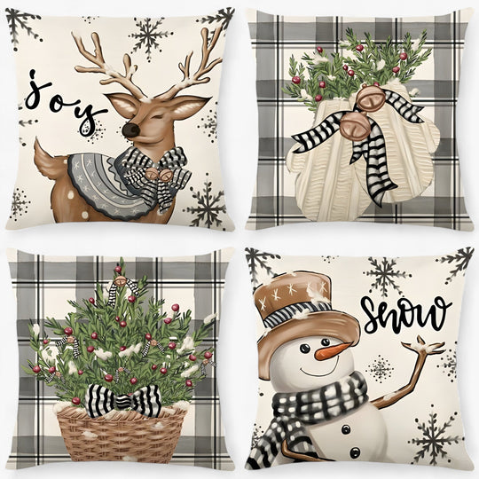 CozyDecor | Festliche Kissenbezüge mit Eleganz33