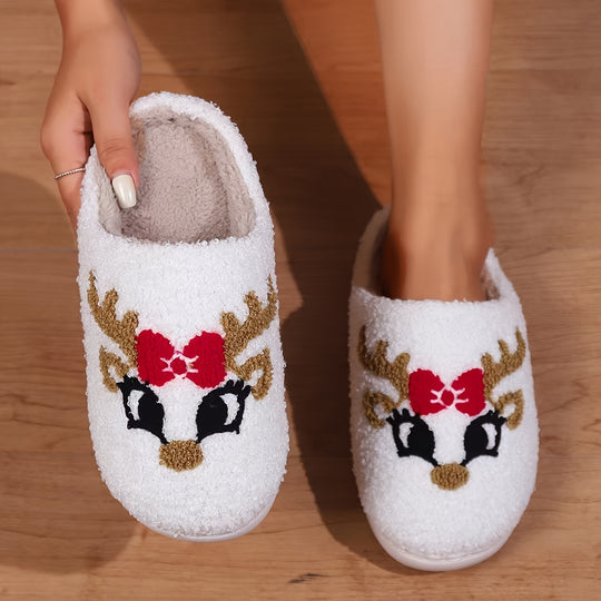 CozyDeer | Kuschelige Weihnachts-Pantoffeln für kalte Wintertage15
