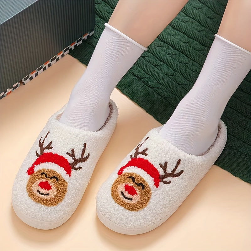 CozyDeer | Kuschelige Weihnachts-Pantoffeln für kalte Wintertage2