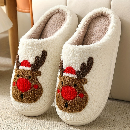 CozyDeer | Kuschelige Weihnachts-Pantoffeln für kalte Wintertage3