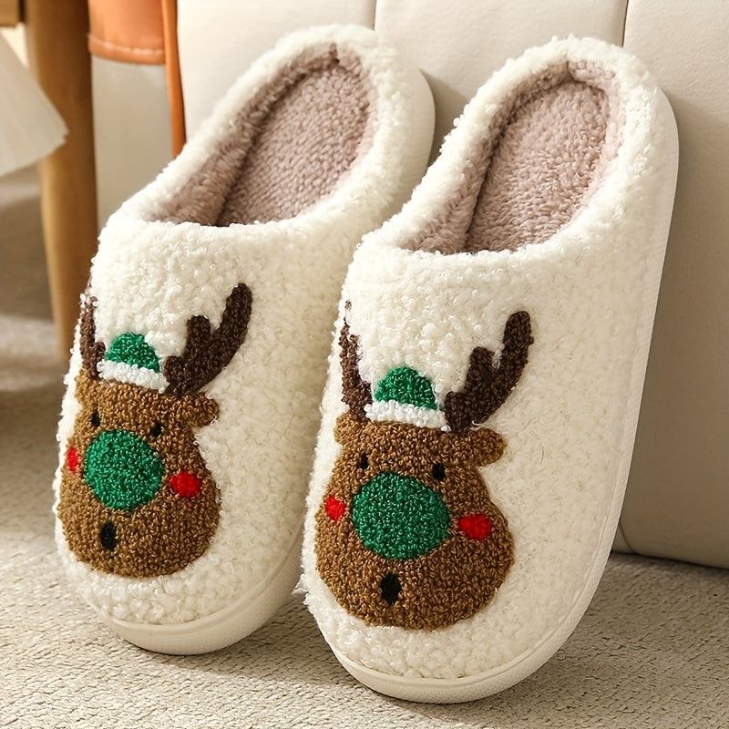CozyDeer | Kuschelige Weihnachts-Pantoffeln für kalte Wintertage4