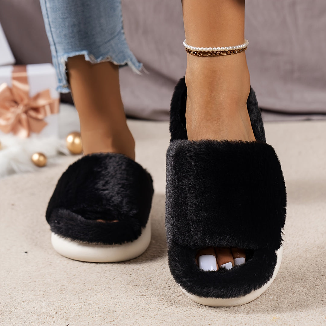CozyLuxe | Flauschige Plüsch-Hausschuhe für Gemütlichkeit zu Hause10