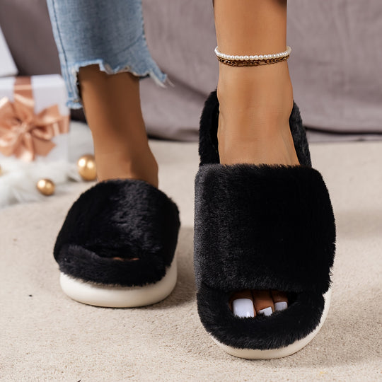 CozyLuxe | Flauschige Plüsch-Hausschuhe für Gemütlichkeit zu Hause10
