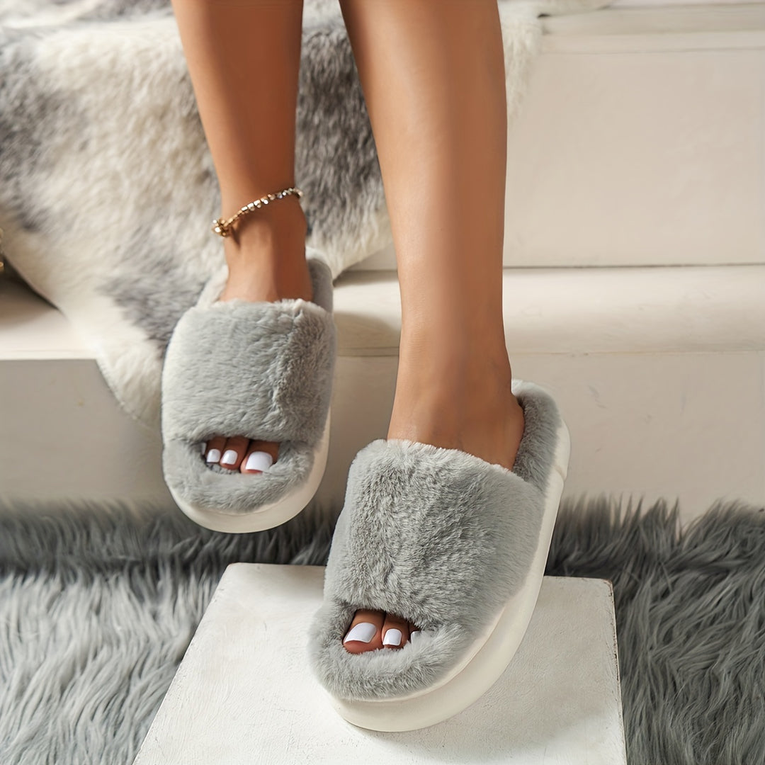 CozyLuxe | Flauschige Plüsch-Hausschuhe für Gemütlichkeit zu Hause12
