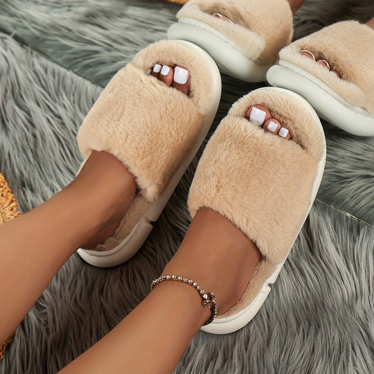 CozyLuxe | Flauschige Plüsch-Hausschuhe für Gemütlichkeit zu Hause6