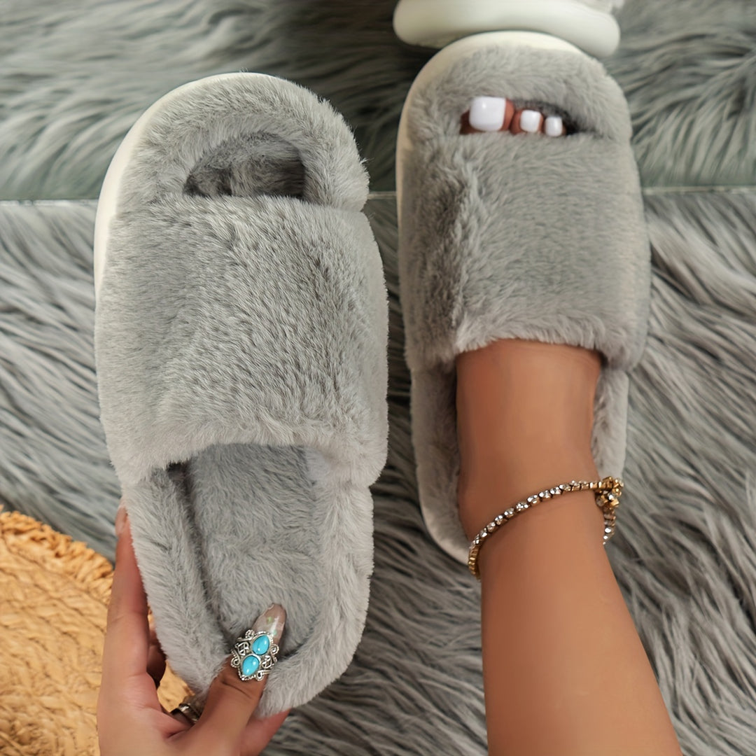 CozyLuxe | Flauschige Plüsch-Hausschuhe für Gemütlichkeit zu Hause7