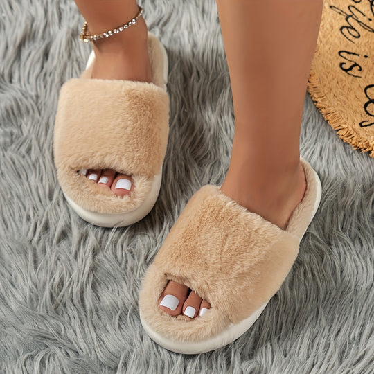 CozyLuxe | Flauschige Plüsch-Hausschuhe für Gemütlichkeit zu Hause8