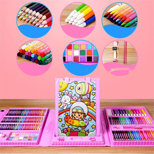 Deluxe KreativSet | Inspirierendes 6-in-1 Kunst-Set für Kinder 1