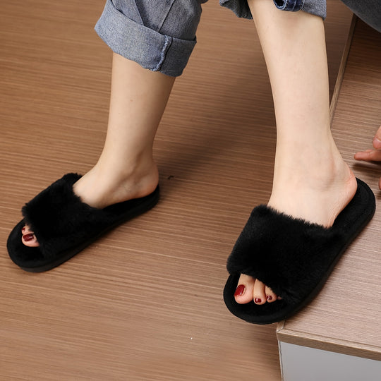DreamStep | Flauschige Damen-Hausschuhe mit Memory-Schaum2