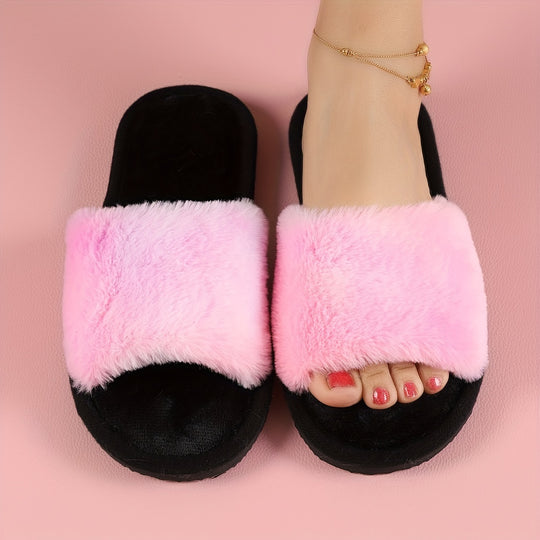 DreamStep | Flauschige Damen-Hausschuhe mit Memory-Schaum6