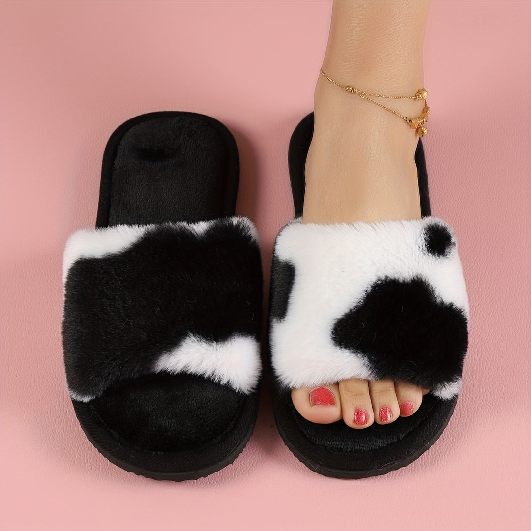 DreamStep | Flauschige Damen-Hausschuhe mit Memory-Schaum7