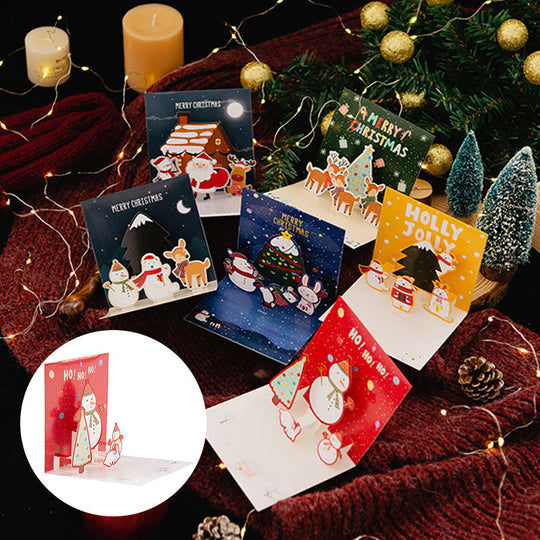 FestiveCards | 3D-Weihnachtskarten mit Magischen Designs1