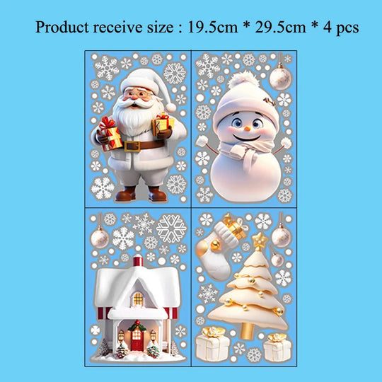 FestiveDecal | Elektrostatische Weihnachts-Fenstersticker7