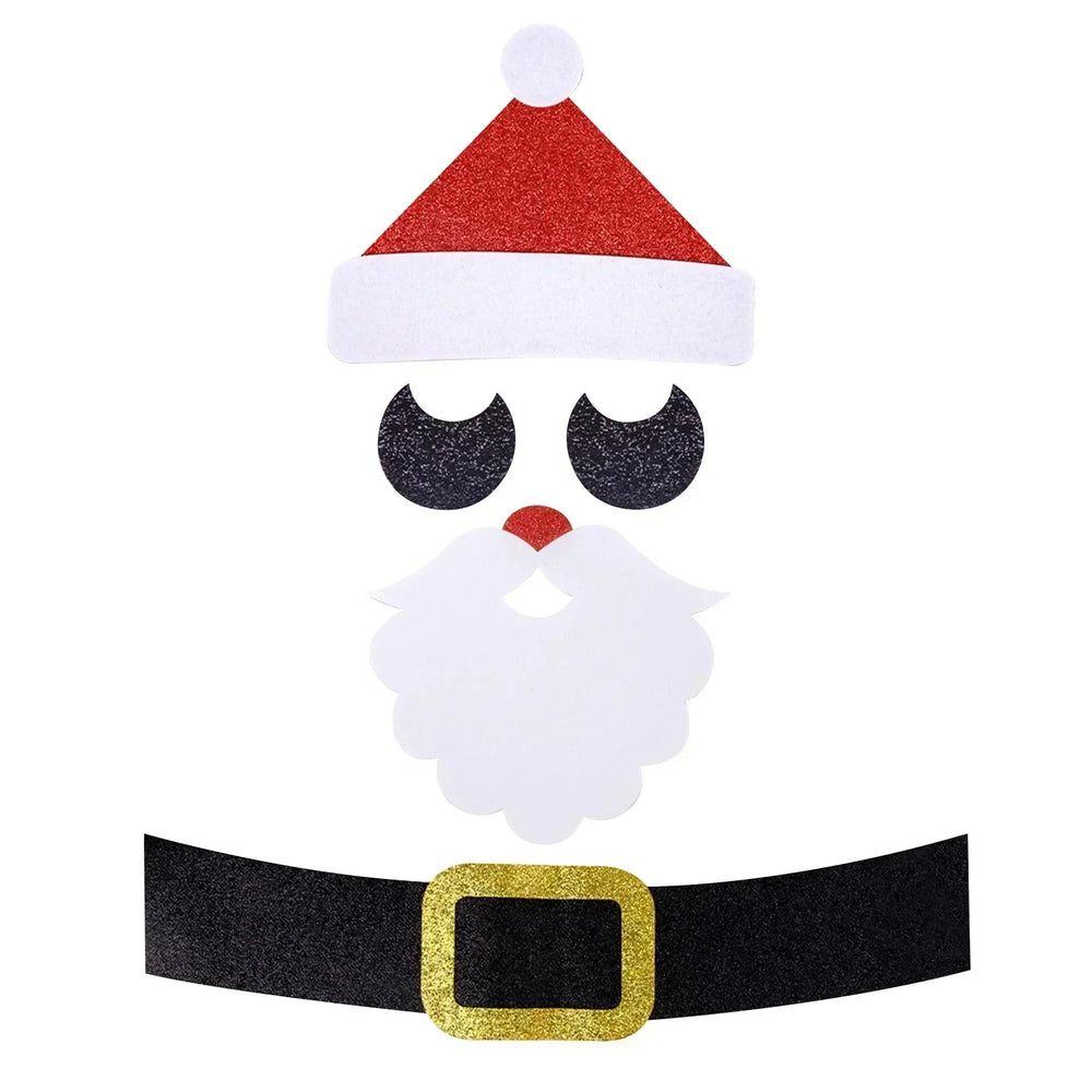 FestiveJoy | Charmante Weihnachtsaufkleber für Fenster & Türen 2