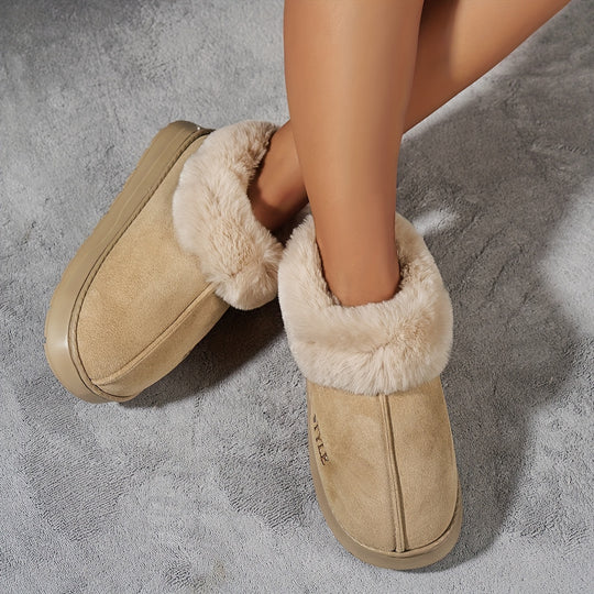 FluffStep | Wärmende Minimalistische Hausschuhe mit Plüschsohle6