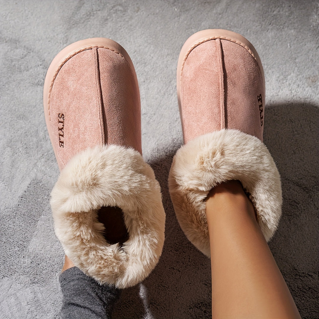 FluffStep | Wärmende Minimalistische Hausschuhe mit Plüschsohle9