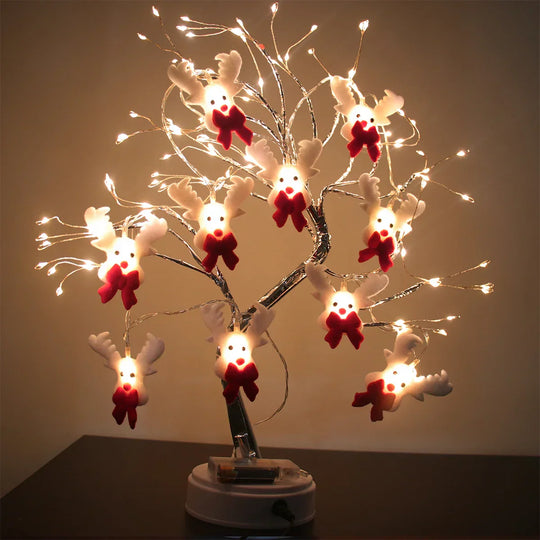 FrostGlow | Magische Schneemann LED-Lichterkette5