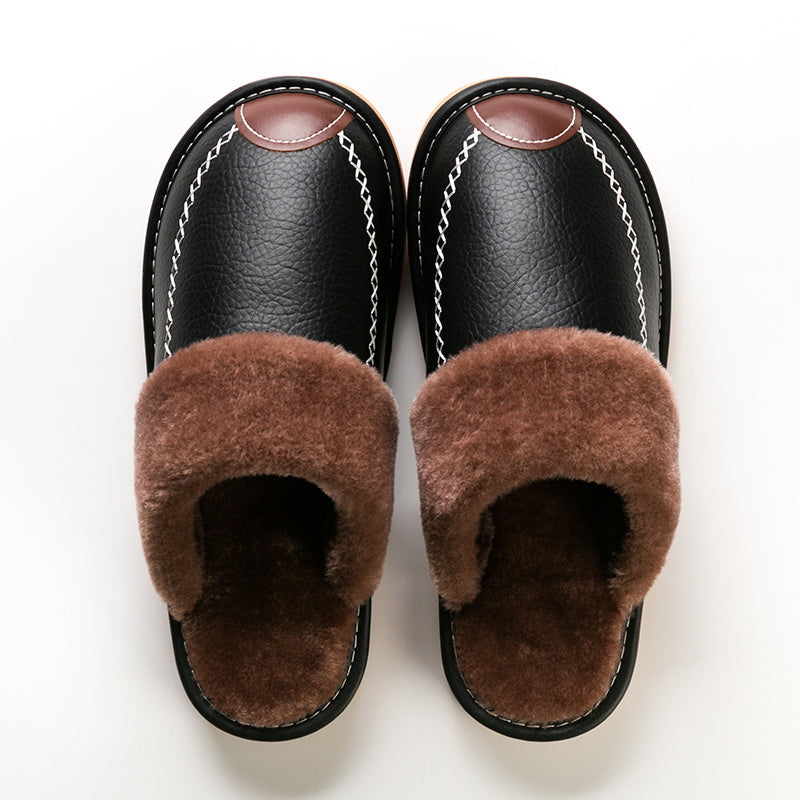 FrostNest | Luxuriöse Fleece-Pantoffeln für warme Winterabende2