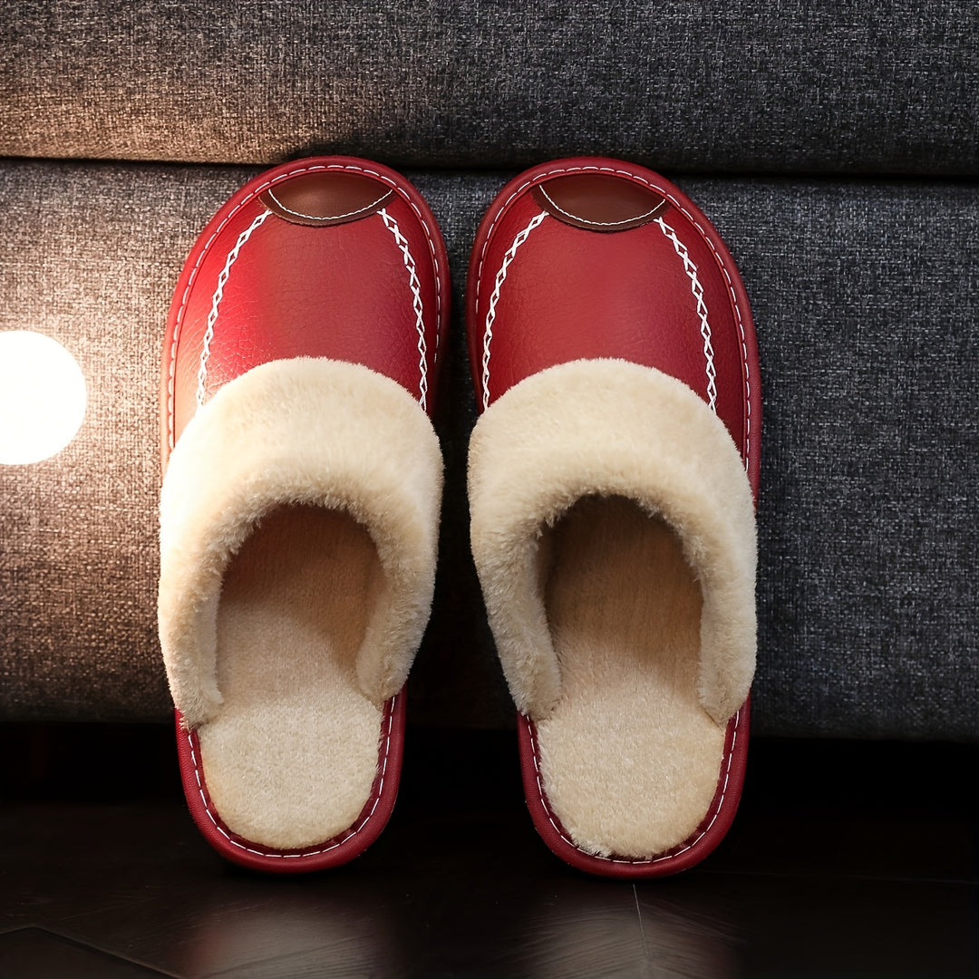 FrostNest | Luxuriöse Fleece-Pantoffeln für warme Winterabende6