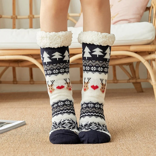 FuzzyWarm | Flauschige Winter-Plüschsocken für Damen4