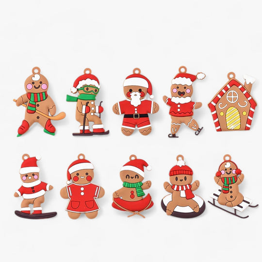GingerDecor | Verspielte Weihnachts-Ornamente im Set1