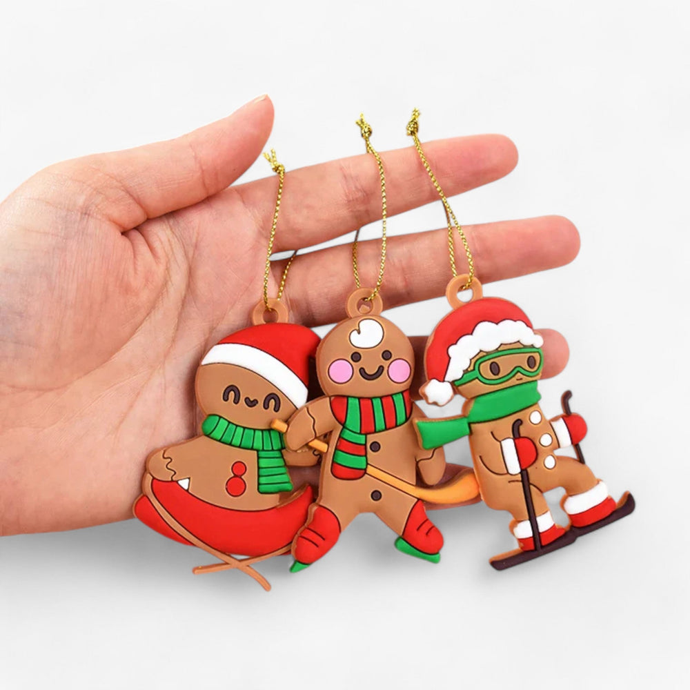 GingerDecor | Verspielte Weihnachts-Ornamente im Set2