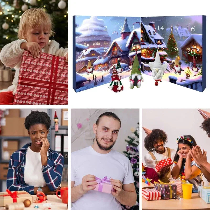 GnomeFest | Adventskalender mit 24 Plüsch-Wichteln4