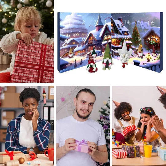 GnomeFest | Adventskalender mit 24 Plüsch-Wichteln4