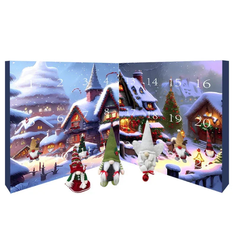 GnomeFest | Adventskalender mit 24 Plüsch-Wichteln5