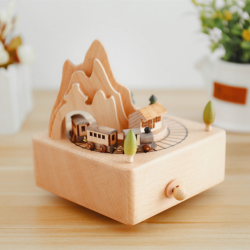 HarmonyBox | Handgefertigte Weihnachts-Musikbox aus Holz12
