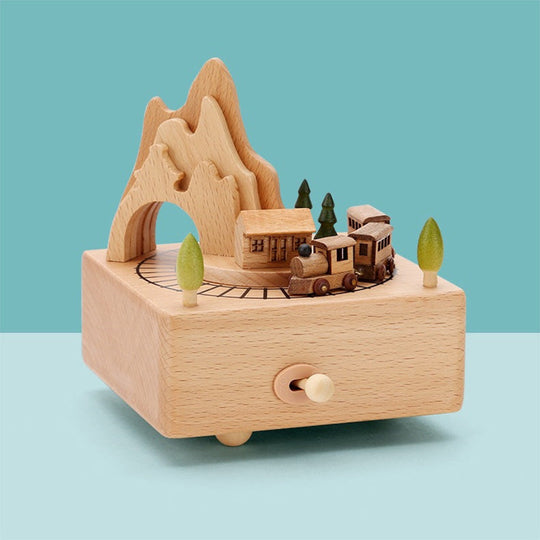 HarmonyBox | Handgefertigte Weihnachts-Musikbox aus Holz5