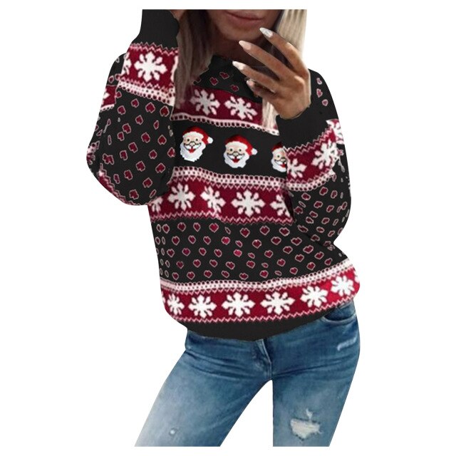 JollyKnit | Stilvolle Festliche Pullover mit Weihnachtsmotiven4