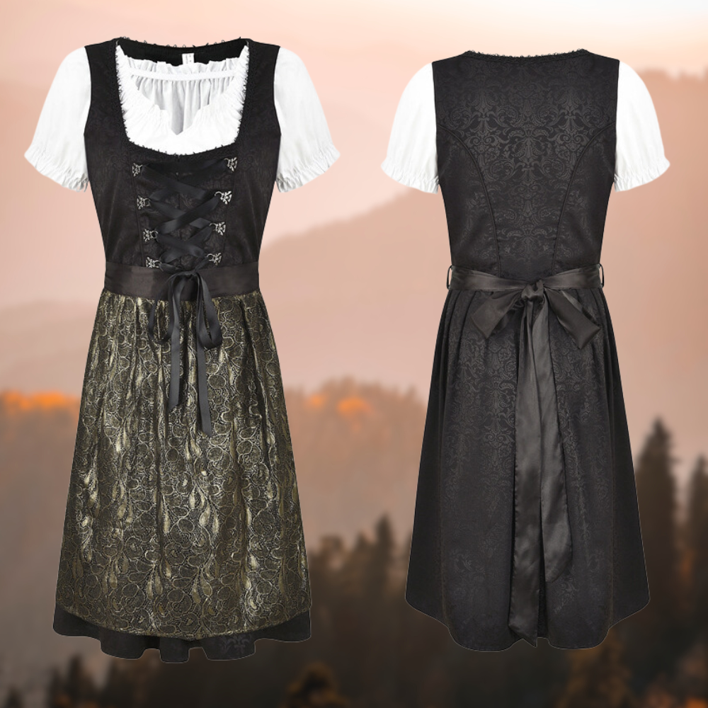 AlpenTraum | Einzigartige Damen-Tracht mit Schürze und Bluse