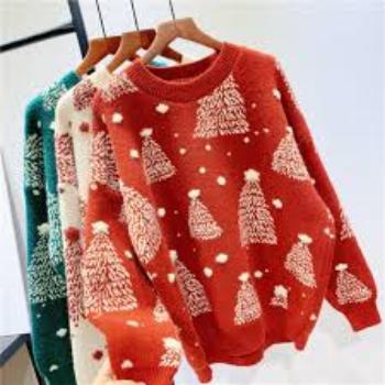 MerryKnit | Gemütlicher Weihnachtsbaum-Strickpullover4