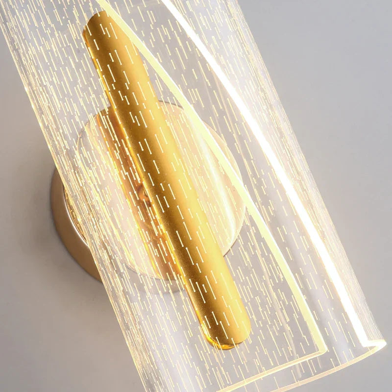 GlimmerNet | Elegante LED-Wandlampe