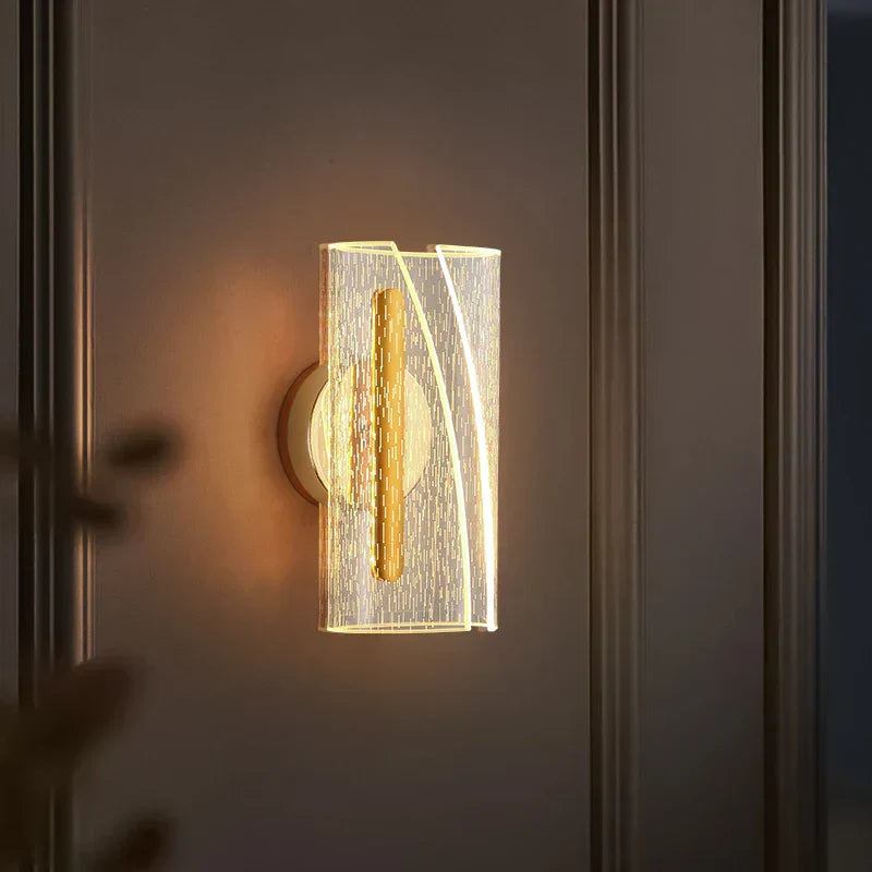GlimmerNet | Elegante LED-Wandlampe