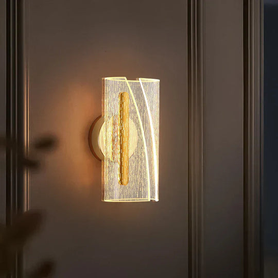 GlimmerNet | Elegante LED-Wandlampe