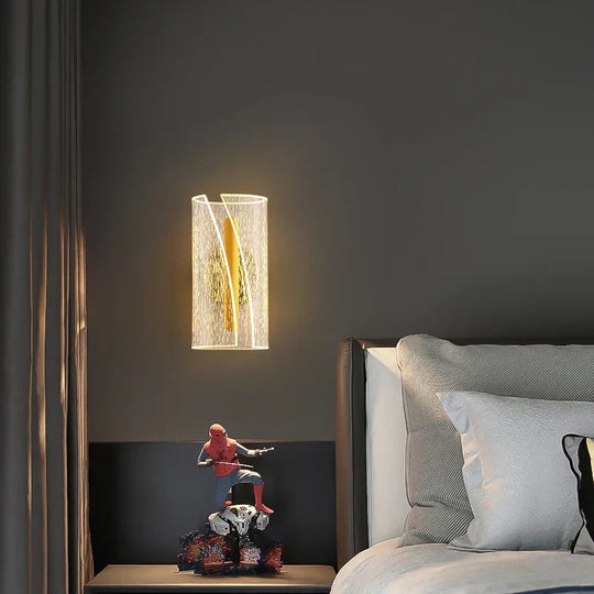 GlimmerNet | Elegante LED-Wandlampe