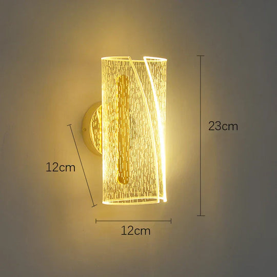 GlimmerNet | Elegante LED-Wandlampe