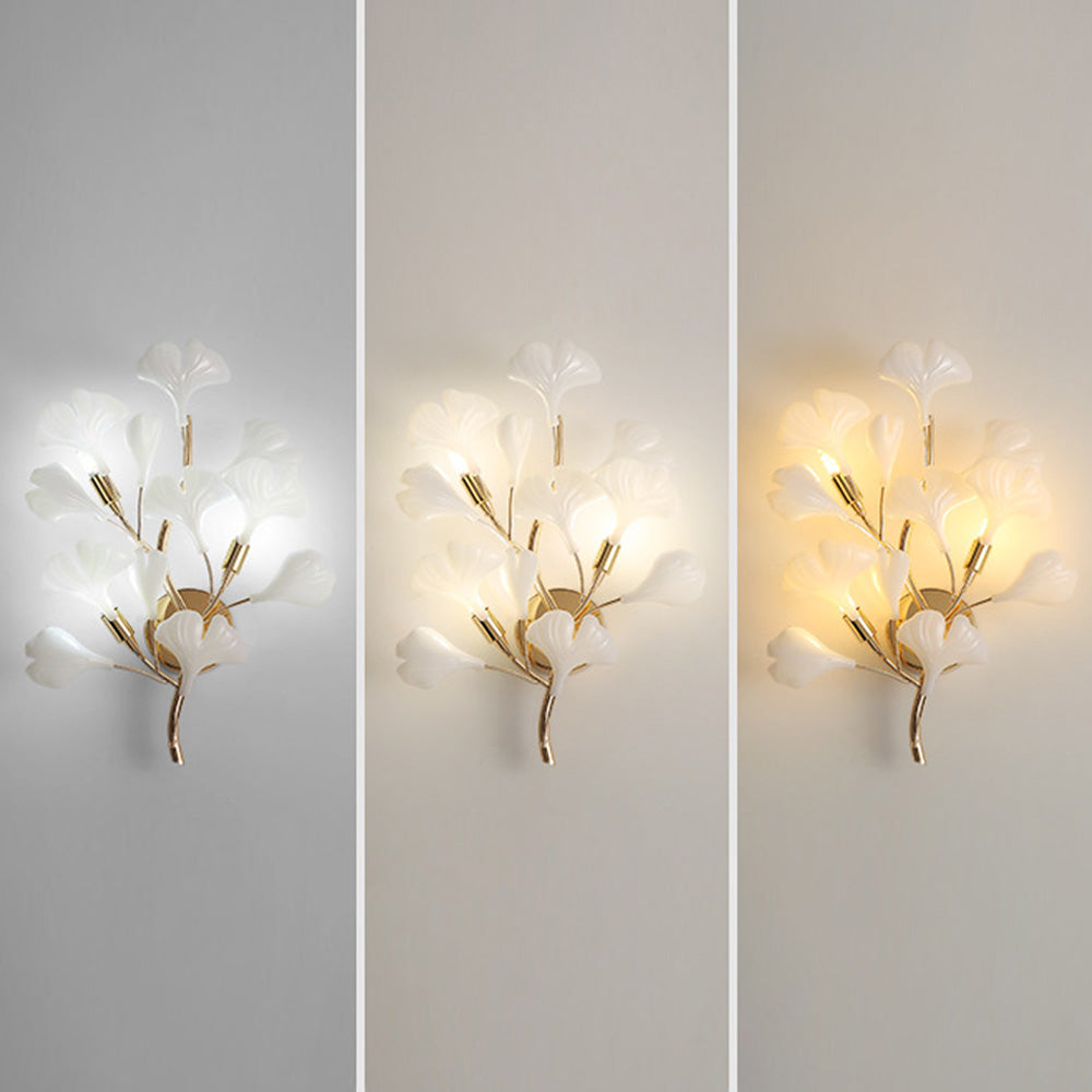 FloralGlow | Elegante Blumen-Wandleuchte